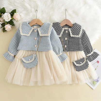 Chic Parisian 3-Piece Dress Set