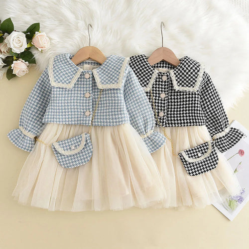 Chic Parisian 3-Piece Dress Set