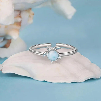 Turtle Silver Ring