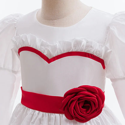 Haunted Doll Costume Dress for Girls