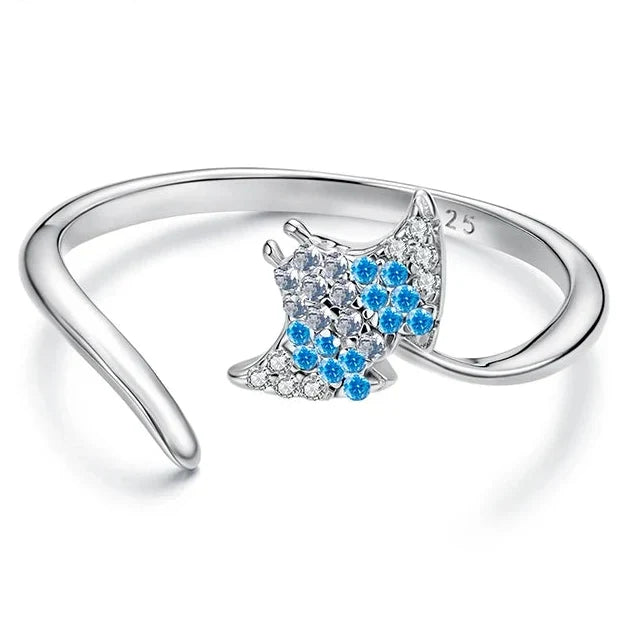 Marine Manta Ring
