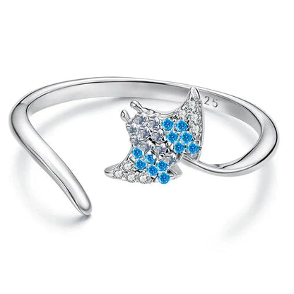 Marine Manta Ring