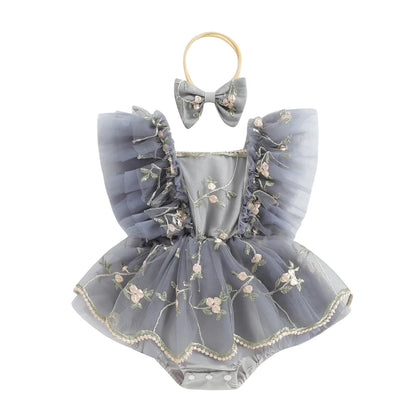Fairy Garden Baby Romper Set