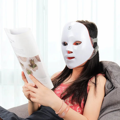AuraLuz — Máscara Facial LED 7 Cores