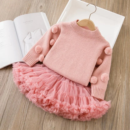 Rosy Puff 2-Piece Set