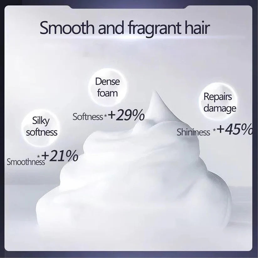 Shampoo Fino Shiseido Premium Touch (Fabricado no Japão) – 550ml - imagem 5