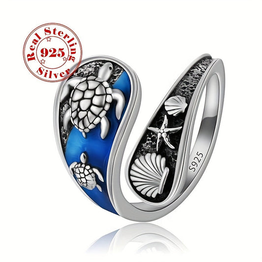 Ocean's Embrace Ring