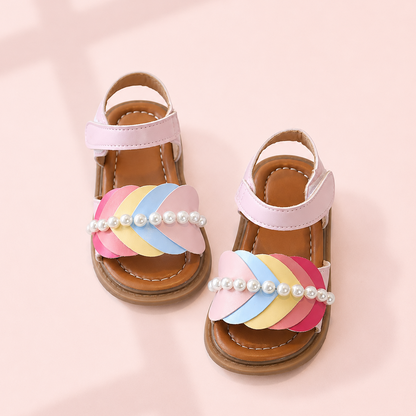 Rainbow Pearl Sandals