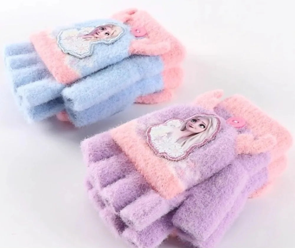 Pink Ice Princess Winter Hat, Scarf & Gloves Set