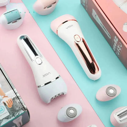 VGR Women's Epilator Shaver Set - Divine Attraction
