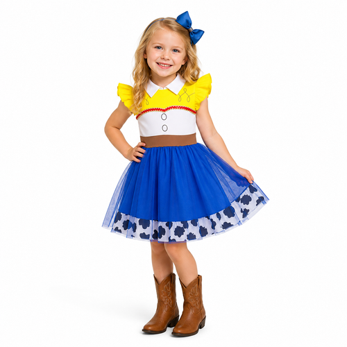 Cowgirl Tulle Princess Dress