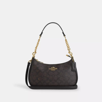 Teri Shoulder Bag In Signature Canvas