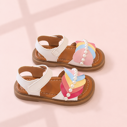 Rainbow Pearl Sandals