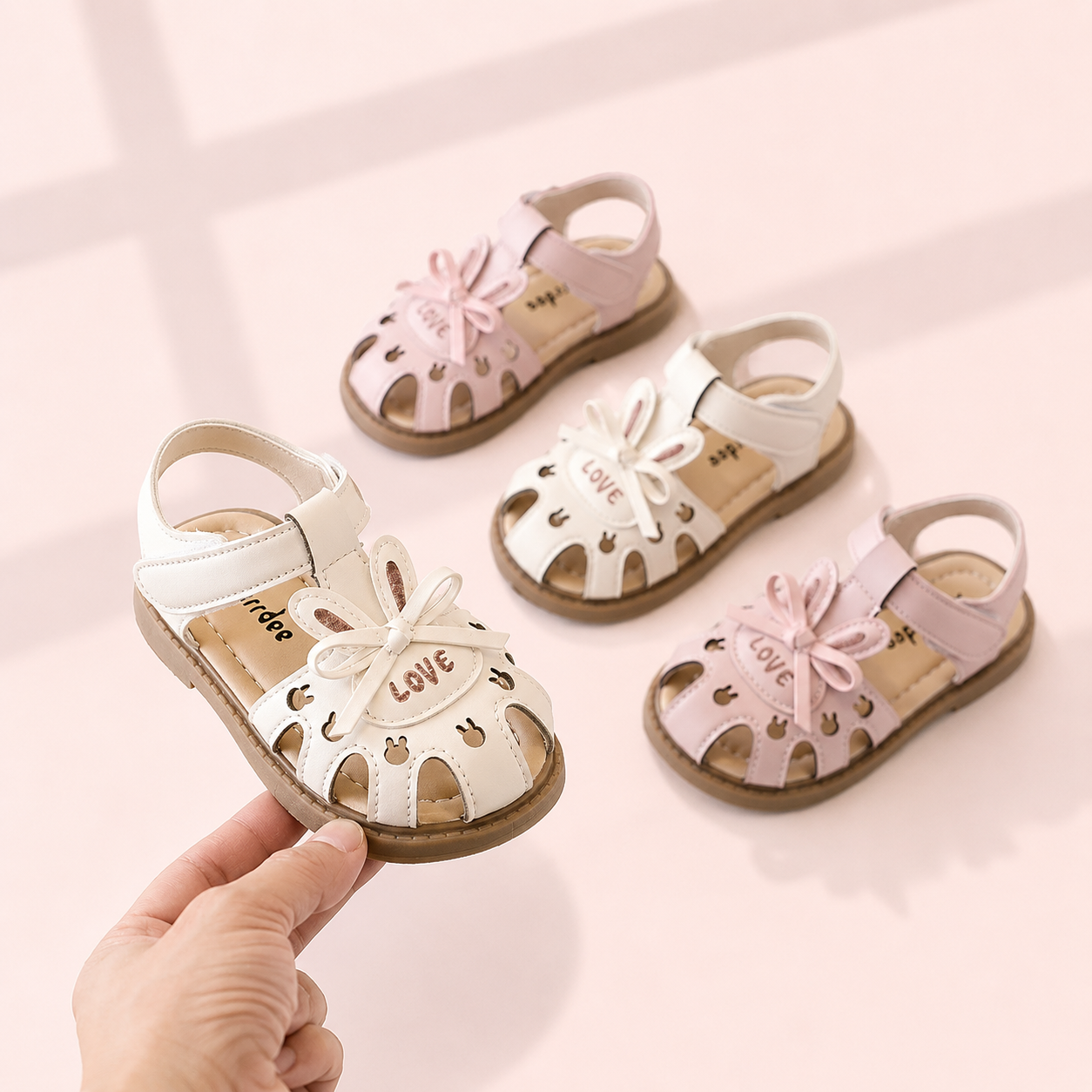Little Bunny Closed-Toe Sandals