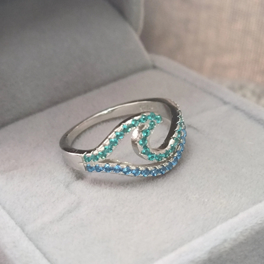 Wave Silver Ring