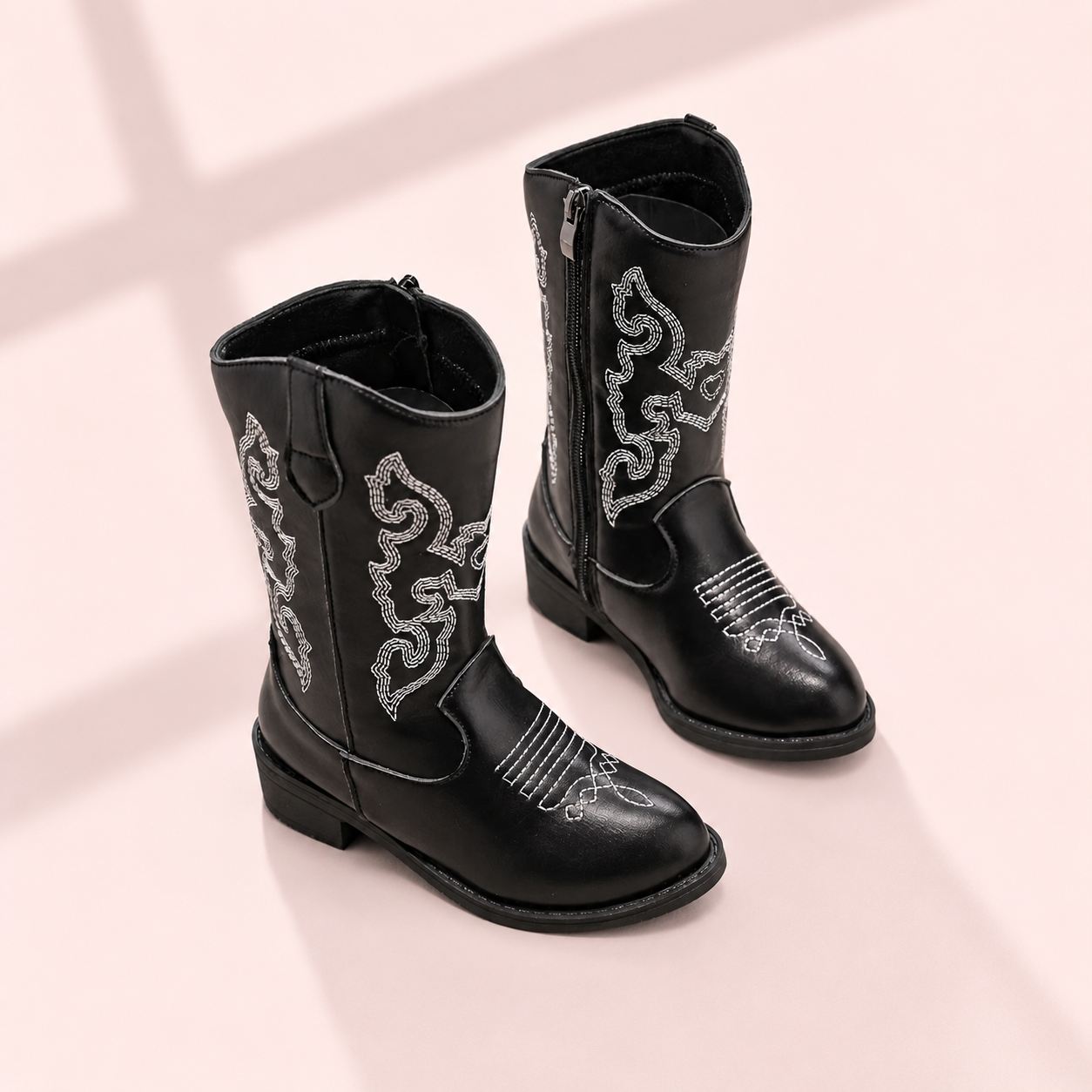 Little Cowgirl Embroidered Boots