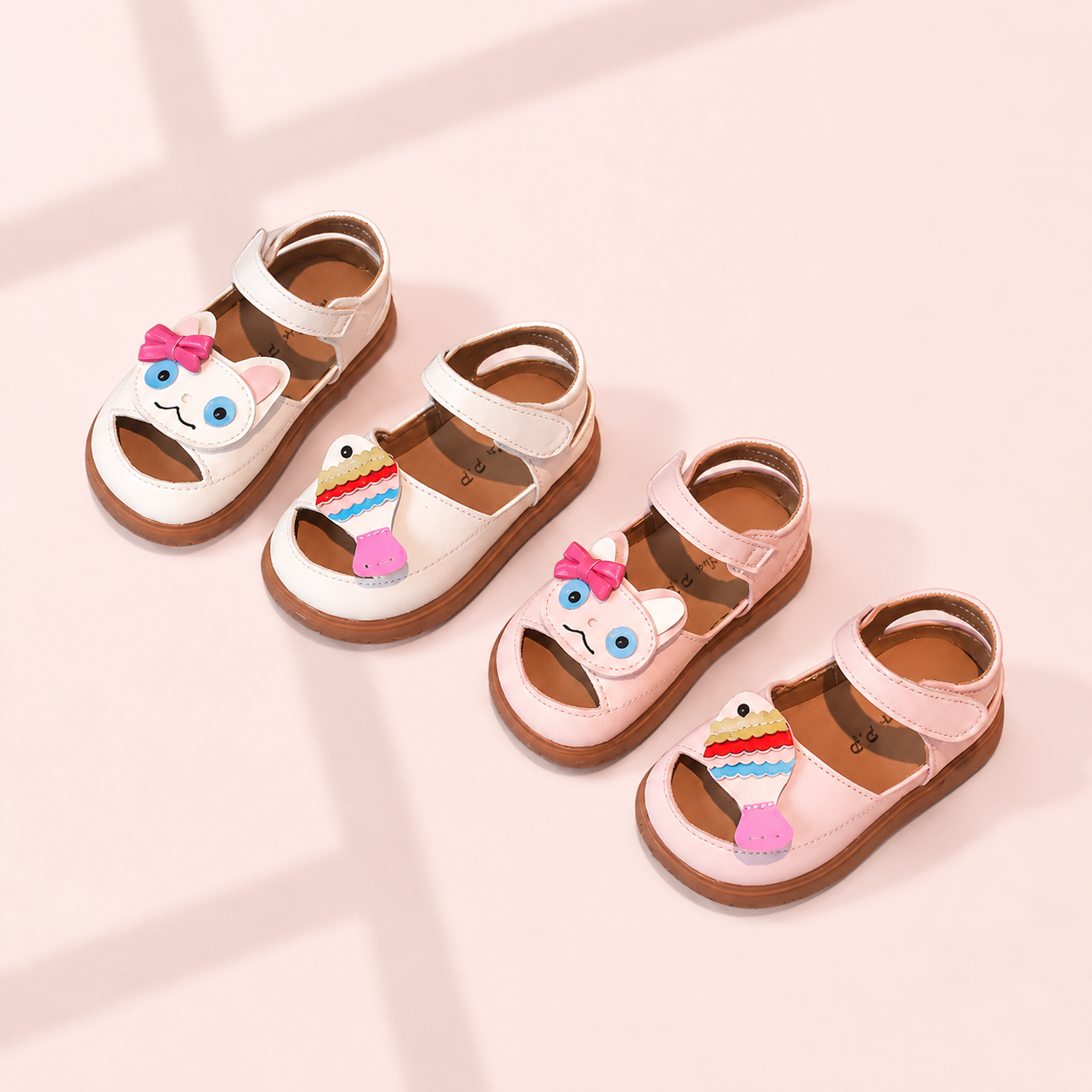 Kitty & Ice Cream Sandals