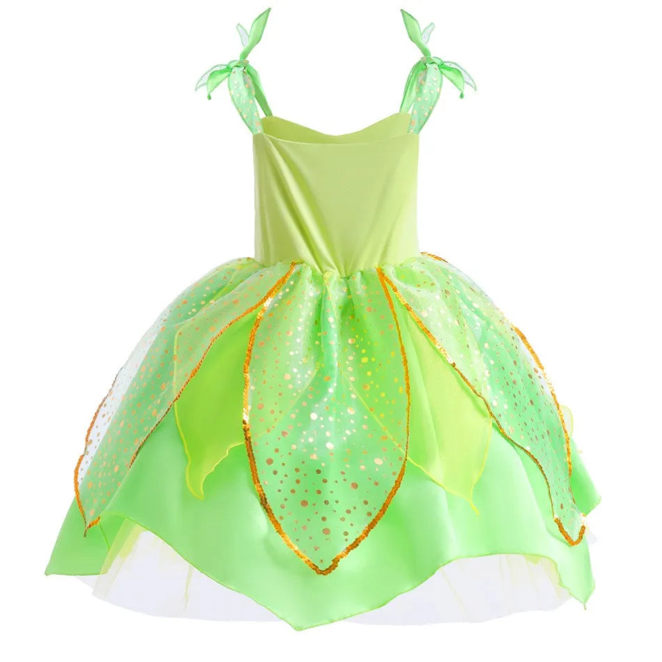 Forest Fairy Green Dress