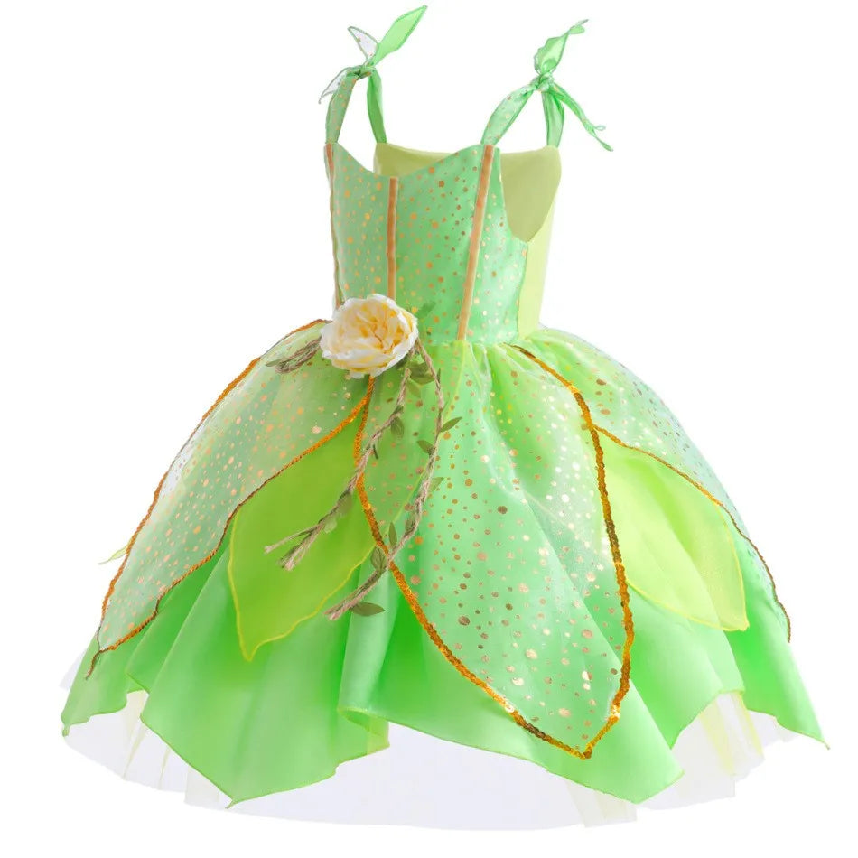 Forest Fairy Green Dress