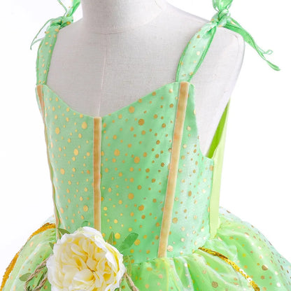 Forest Fairy Green Dress
