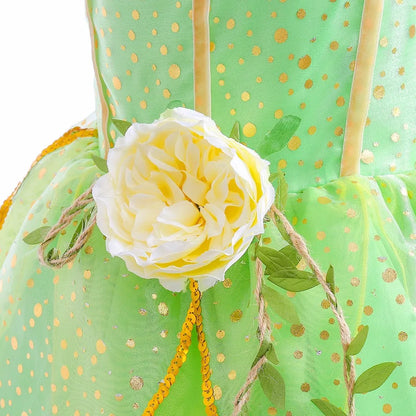 Forest Fairy Green Dress
