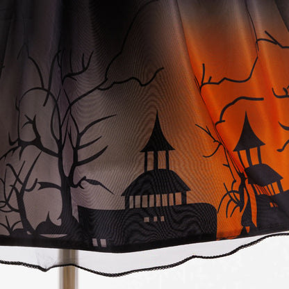 Ghost Castle Halloween Tutu Dress