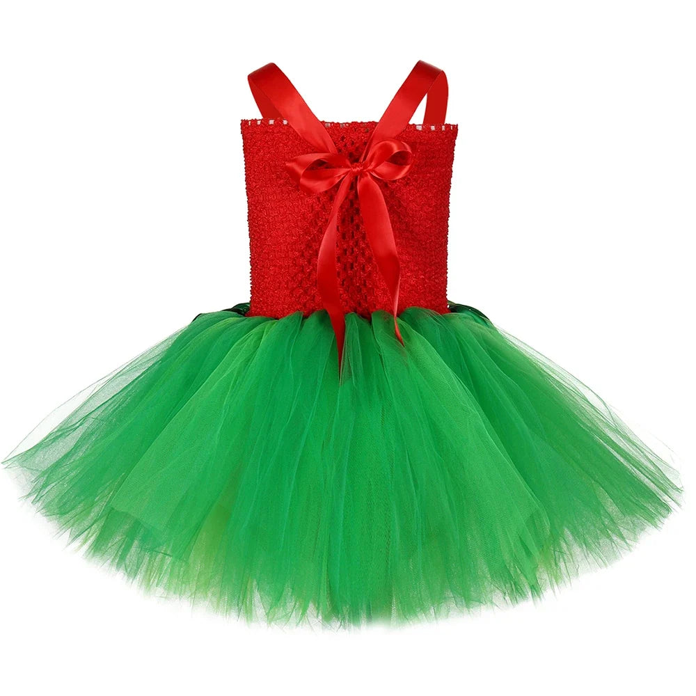Hawaiian Island Girl Costume with Flower Tiara