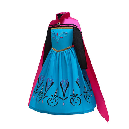 Ice Queen Coronation Costume – Royal Set with Accessories