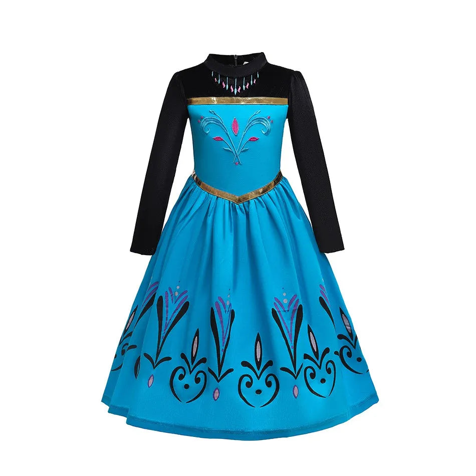 Ice Queen Coronation Costume – Royal Set with Accessories