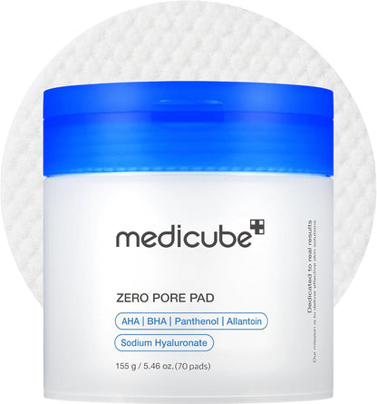 Almofadas de toner de textura dupla Zero Pore
