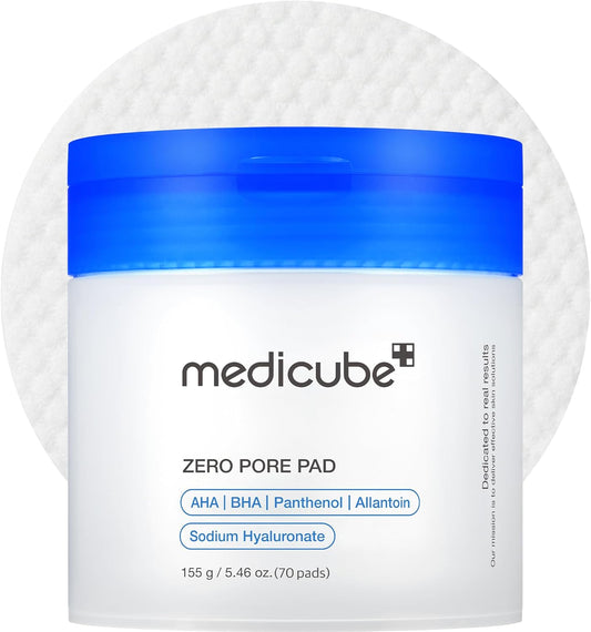 Almofadas de toner de textura dupla Zero Pore