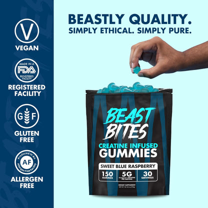 Beast Bites Power Gummies de creatina - imagem 4