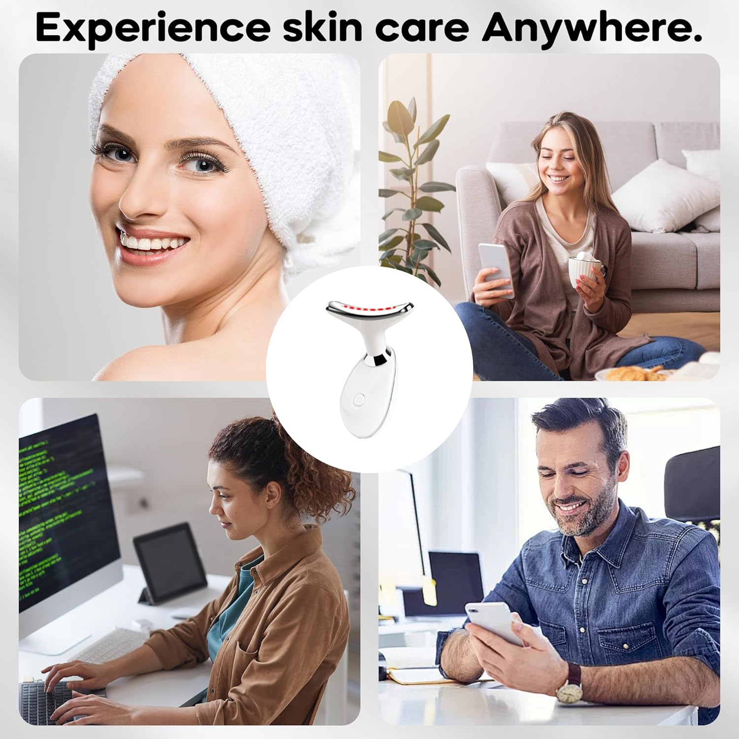 Varinha facial LED com brilho diário - imagem 5
