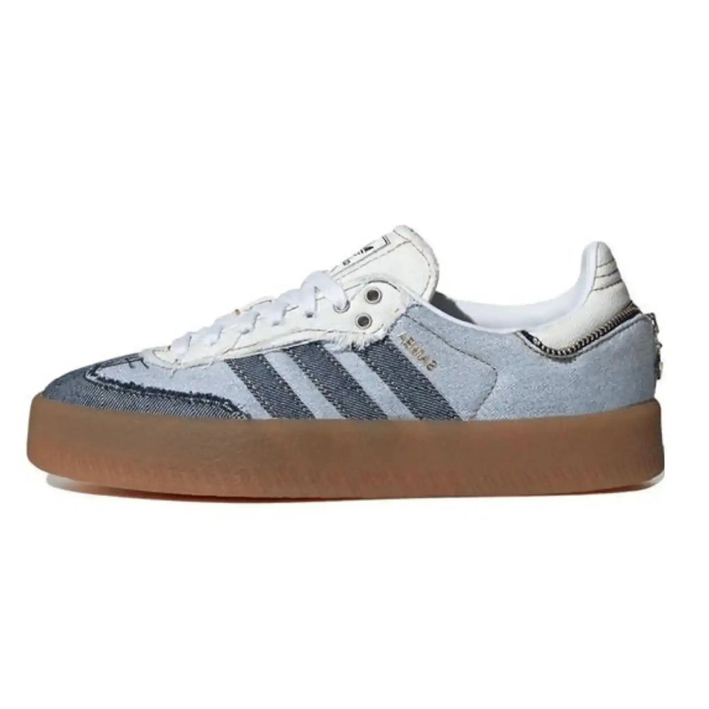 Adidas Samba Silver Metallic Cracked Leather (Special Edition)