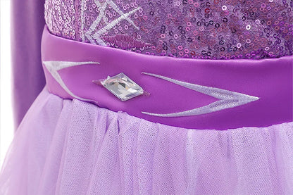 Lilac Ice Queen Princess Dress