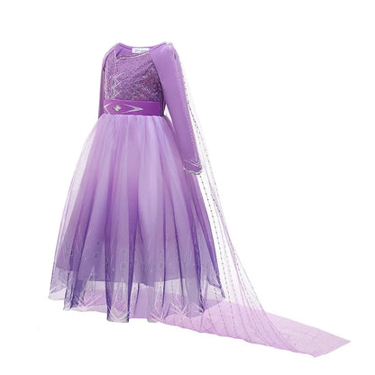 Lilac Ice Queen Princess Dress