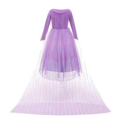 Lilac Ice Queen Princess Dress