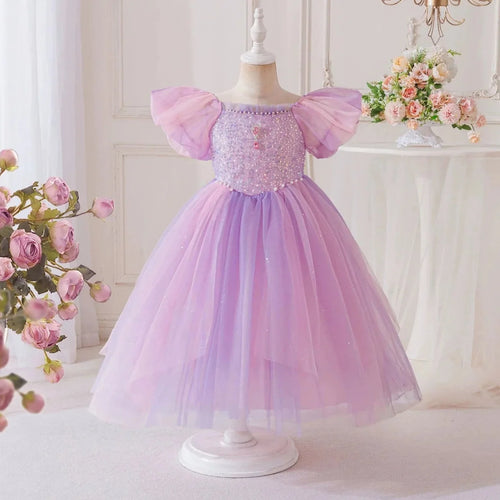 Lilac Tower Princess Dress