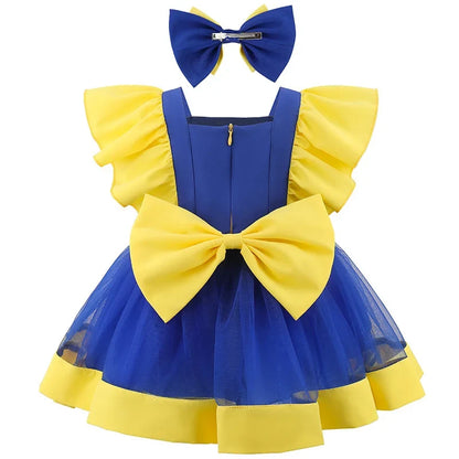 Little Giggle Bot Party Dress