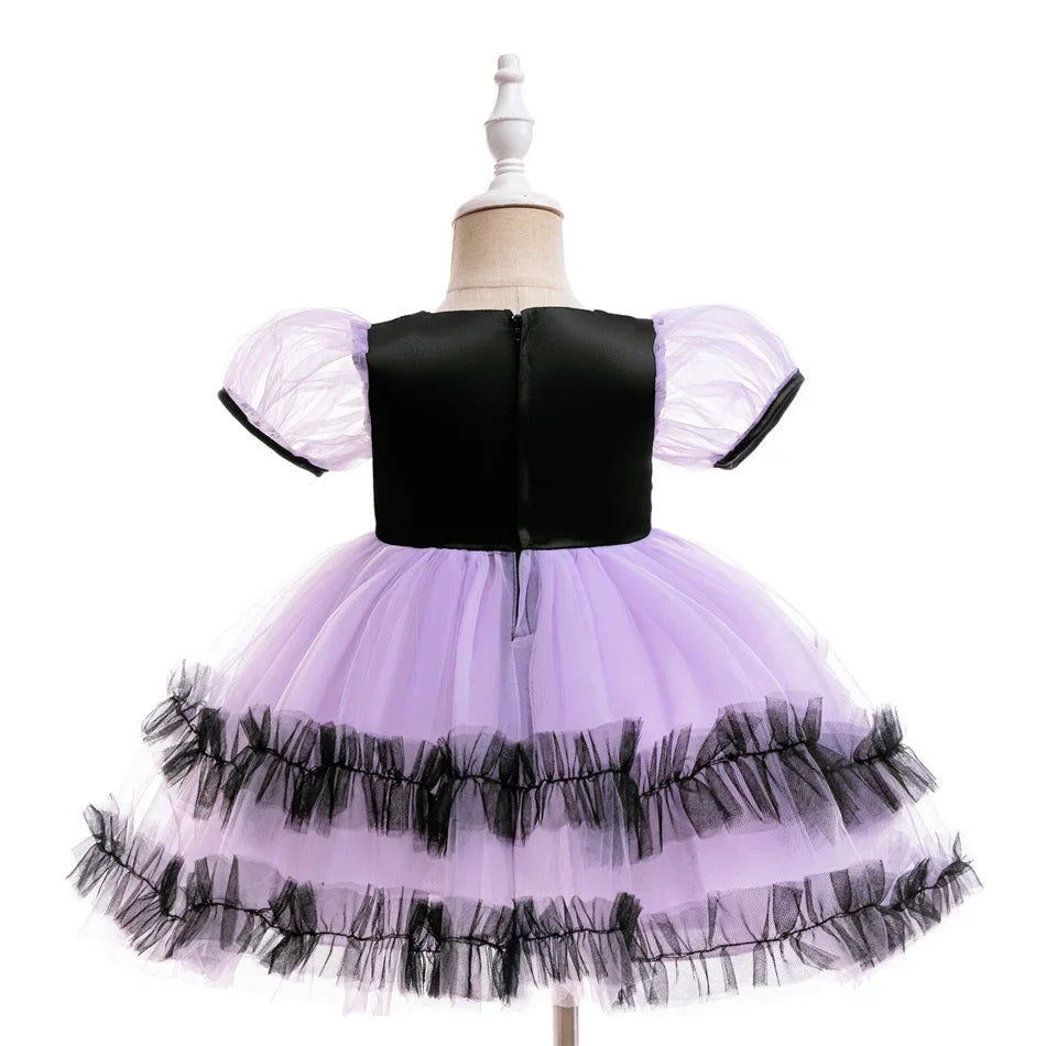 Little Purple Witch Halloween Dress