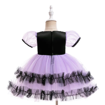 Little Purple Witch Halloween Dress
