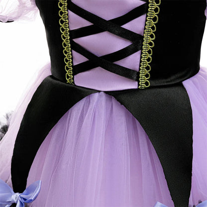 Little Purple Witch Halloween Dress