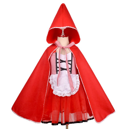Little Red Hood Storybook Dress & Cape