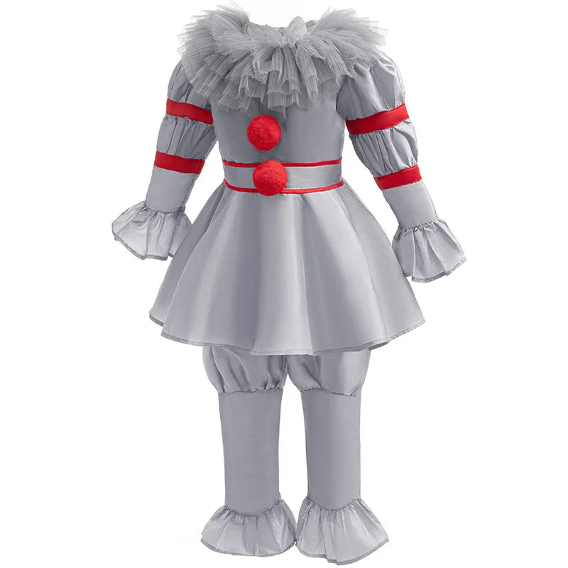 Little Trickster Clown Costume Set