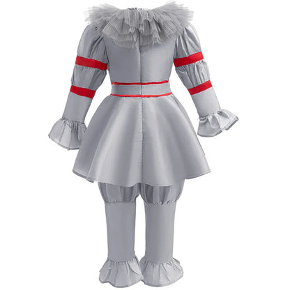 Little Trickster Clown Costume Set