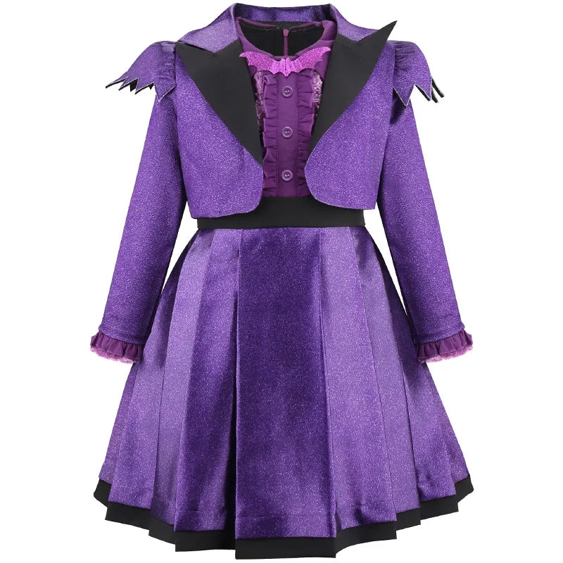 Little Vampire Princess Dress & Coat Set