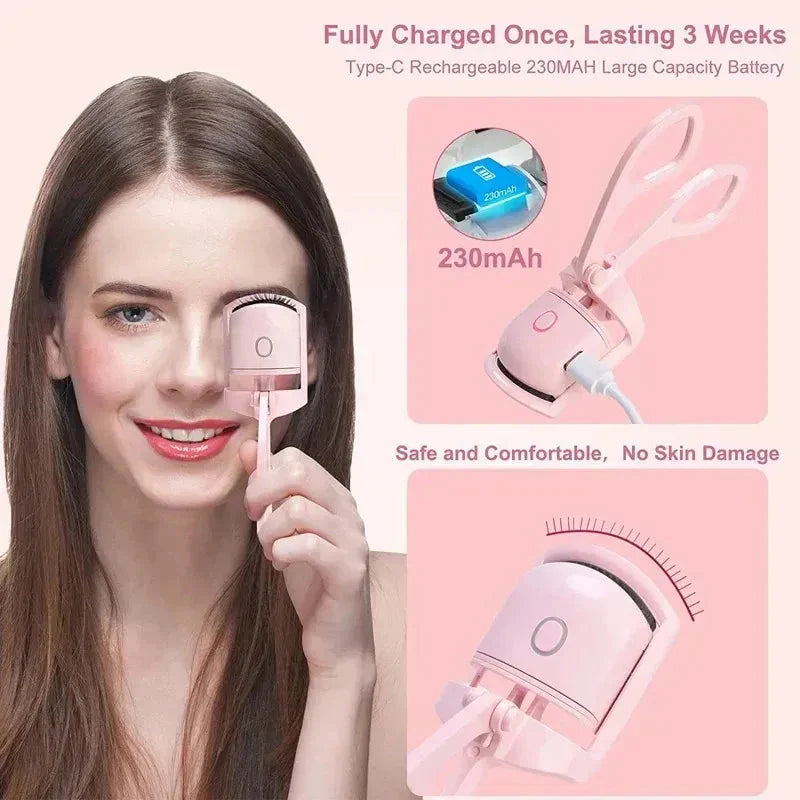 LuxCurls Electric Eyelash Curler - Divine Attraction