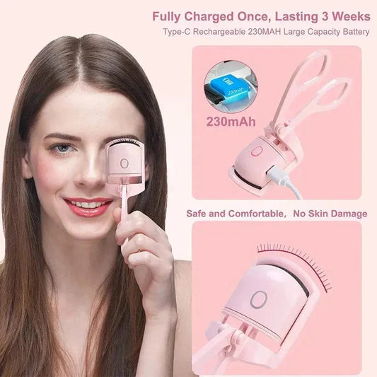 LuxCurls Electric Eyelash Curler - Divine Attraction