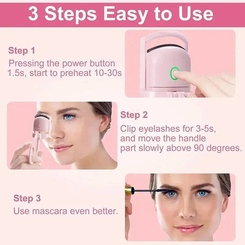 LuxCurls Electric Eyelash Curler - product view 3
