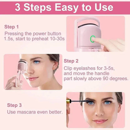 LuxCurls Electric Eyelash Curler - product view 3